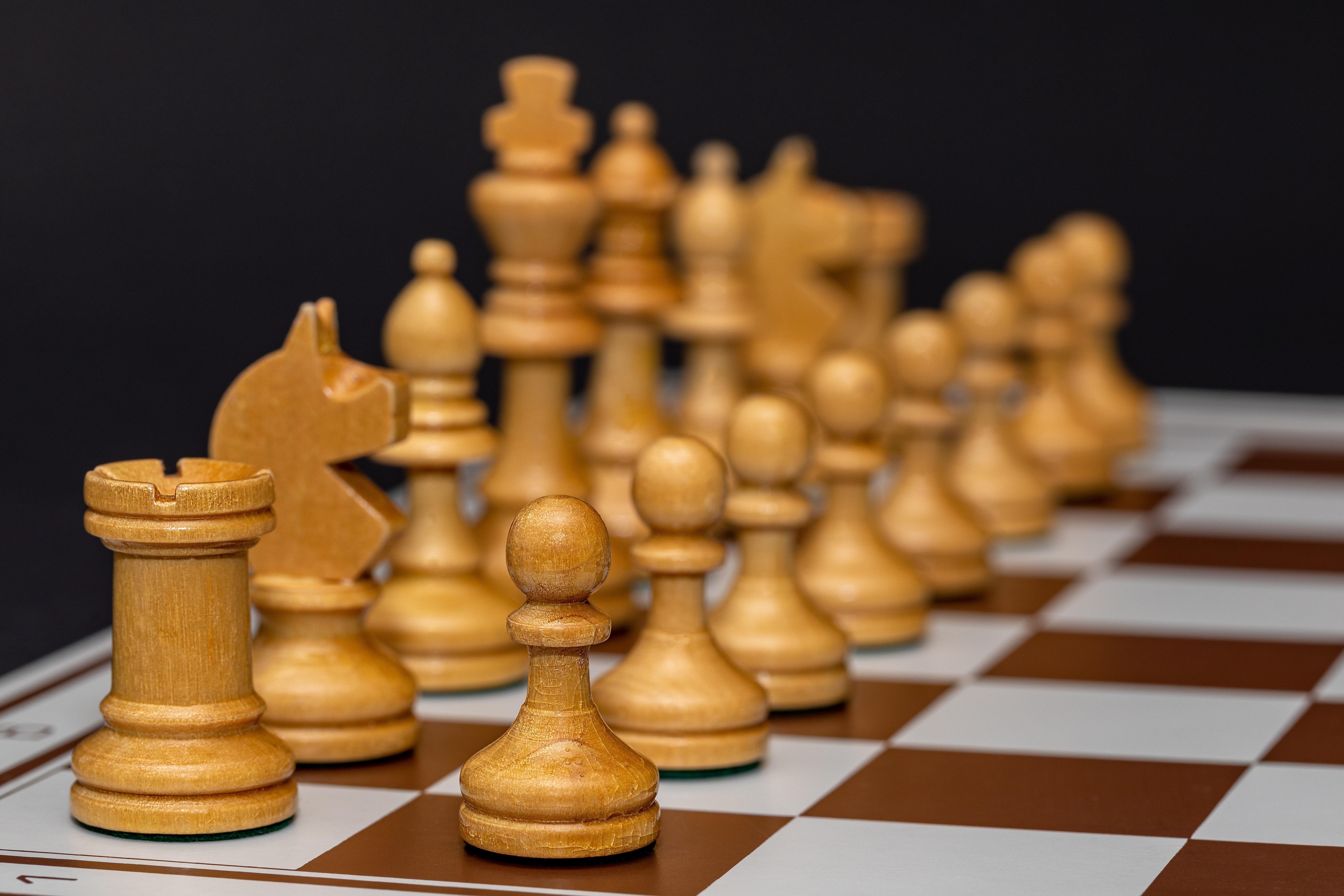 A picture of a chess board